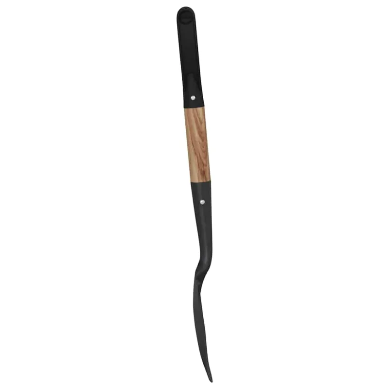 Spade Juoda 68,5 cm Galingas padengtas plienas ir kietas medis