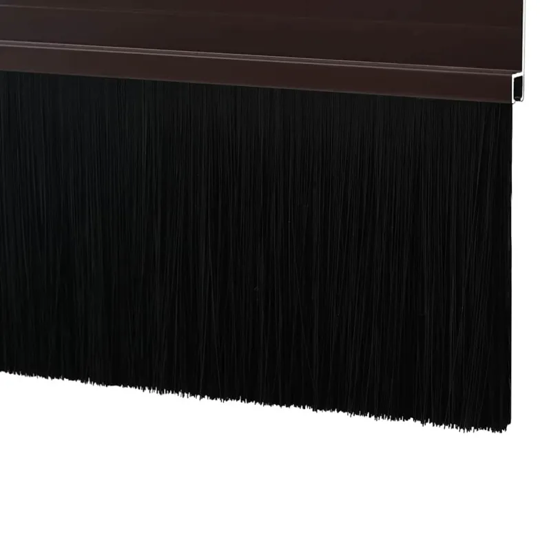 Savarankiškai klijuojami durų šepetėlių sandarikliai 2 pcs Ruda