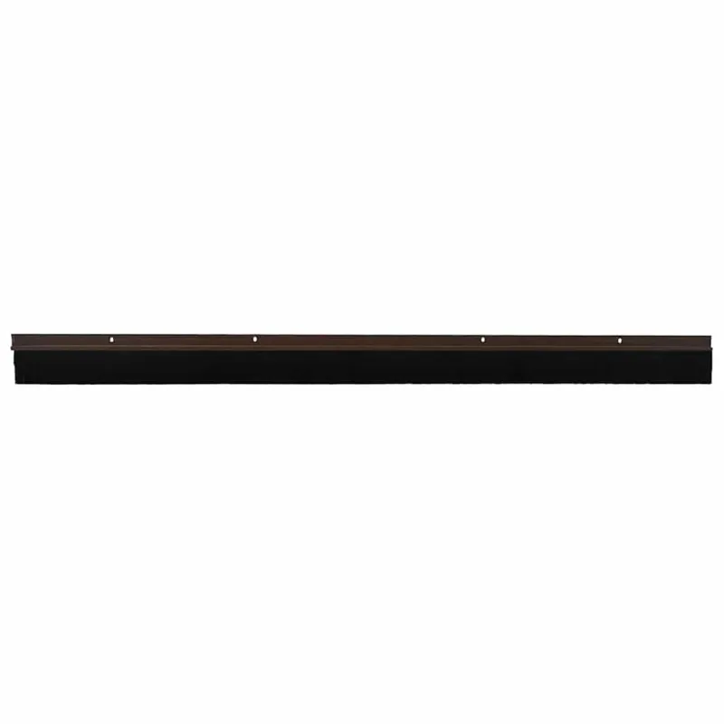 Sukabinamų durų šepetėlių sandarikliai 2 pcs Ruda 100 cm