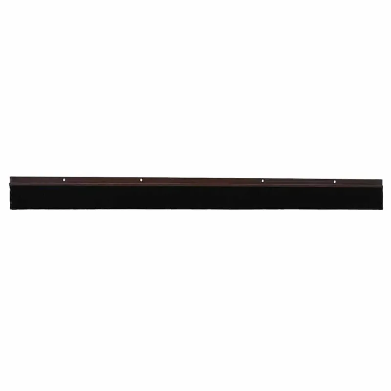 Sukabinamų durų šepetėlių sandarikliai 2 pcs Ruda 100 cm