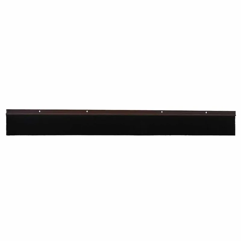 Sukabinamų durų šepetėlių sandarikliai 6 pcs Ruda 100 cm