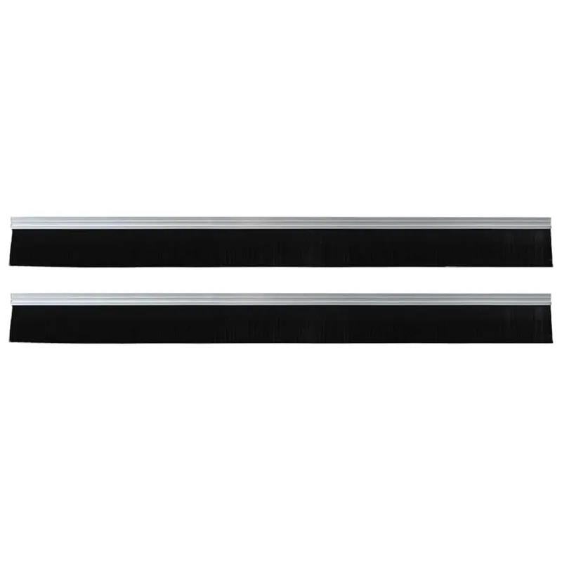 Savarankiškai klijuojami durų šepetėlių sandarikliai 2 pcs