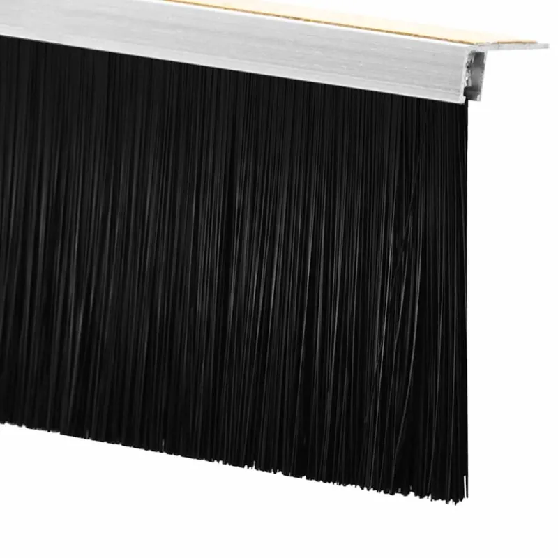 Savarankiškai klijuojami durų šepetėlių sandarikliai 12 pcs