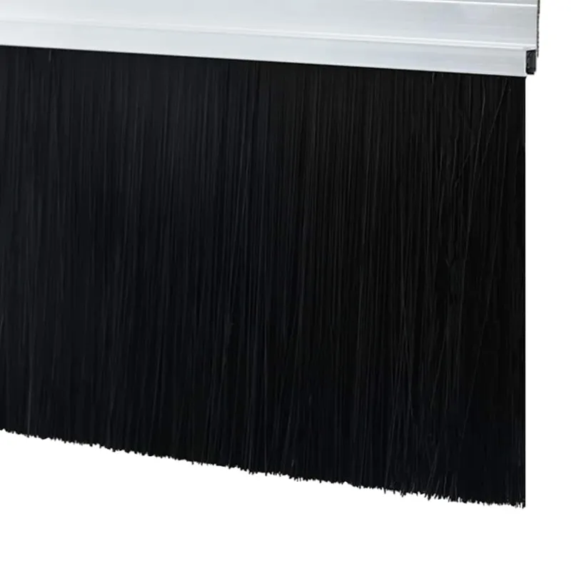 Sukabinamų durų šepetėlių sandarikliai 6 pcs Sidabro 100 cm