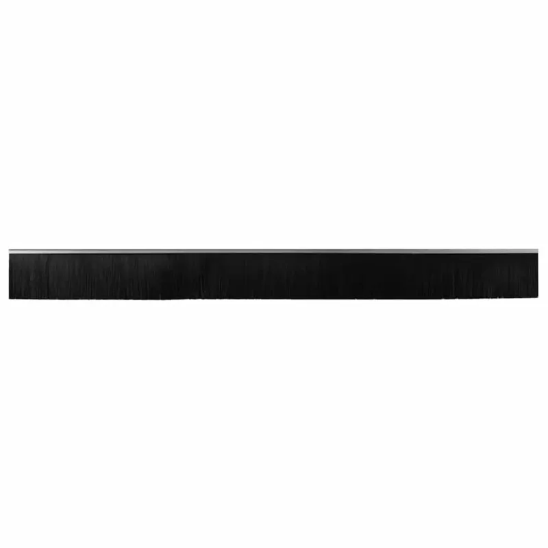 Sukabinamų durų šepetėlių sandarikliai 2 pcs Sidabro 100 cm