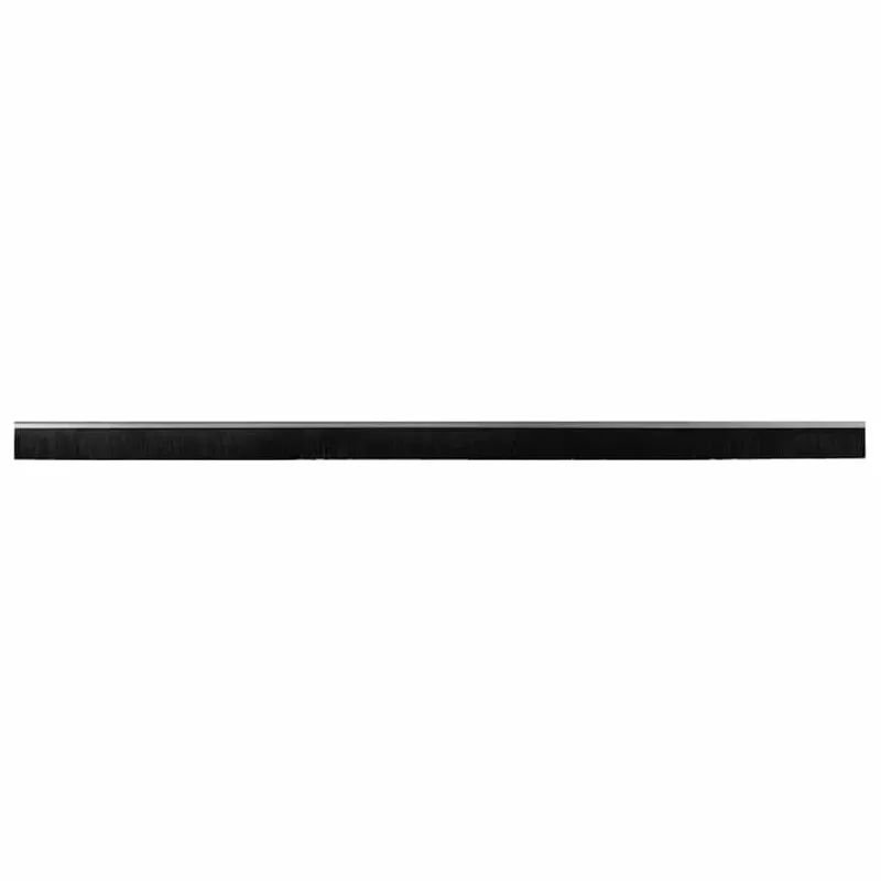 Sukabinamų durų šepetėlių sandarikliai 12 pcs Sidabro 100 cm