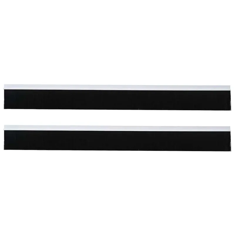 Savarankiškai klijuojami durų šepetėlių sandarikliai 2 pcs