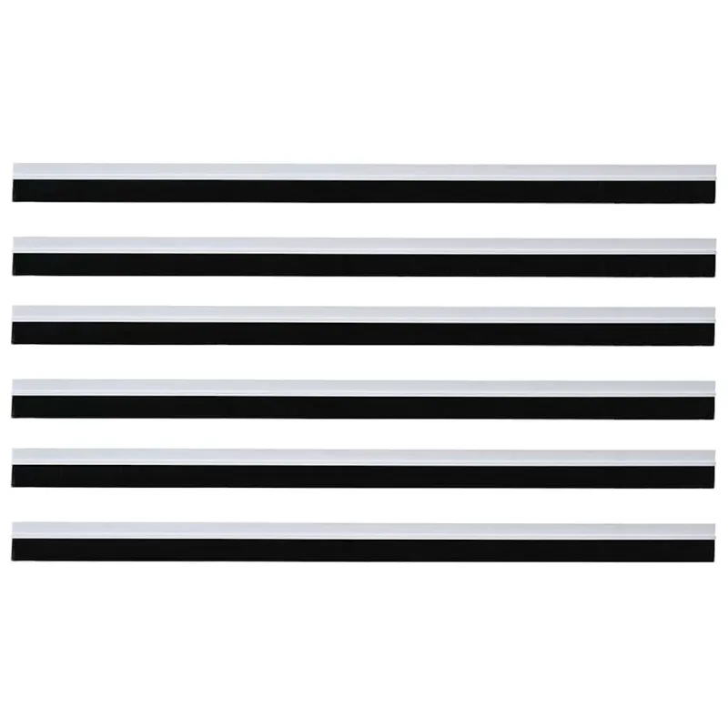 Savarankiškai klijuojami durų šepetėlių sandarikliai 6 pcs