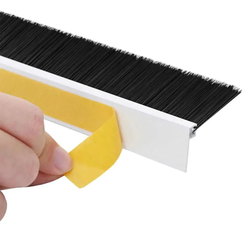 Savarankiškai klijuojami durų šepetėlių sandarikliai 2 pcs
