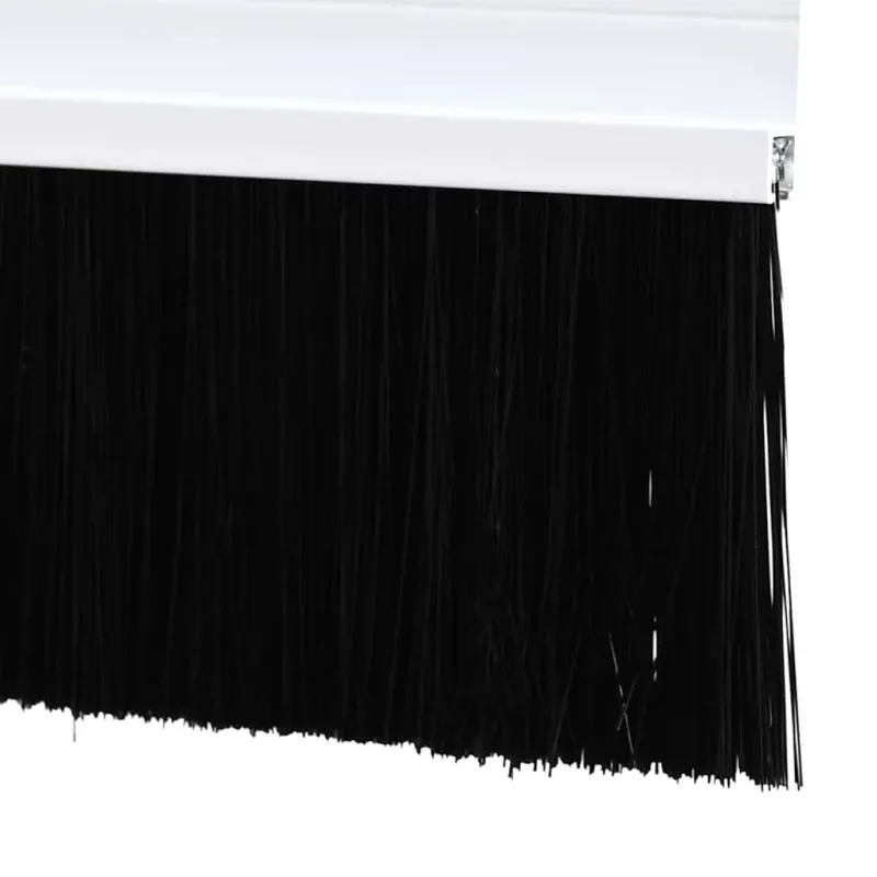 Sukabinamų durų šepetėlių sandarikliai 2 pcs Balta 100 cm
