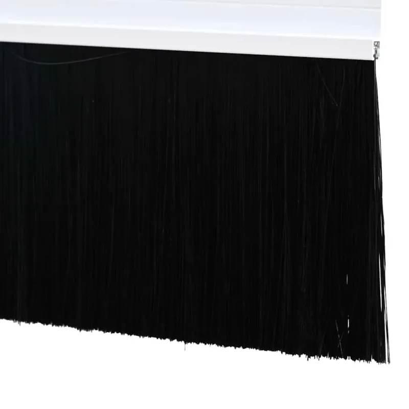 Sukabinamų durų šepetėlių sandarikliai 2 pcs Balta 100 cm