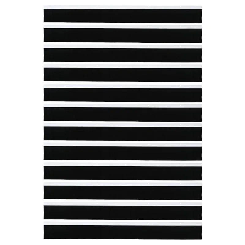 Sukabinamų durų šepetėlių sandarikliai 12 pcs Balta 100 cm