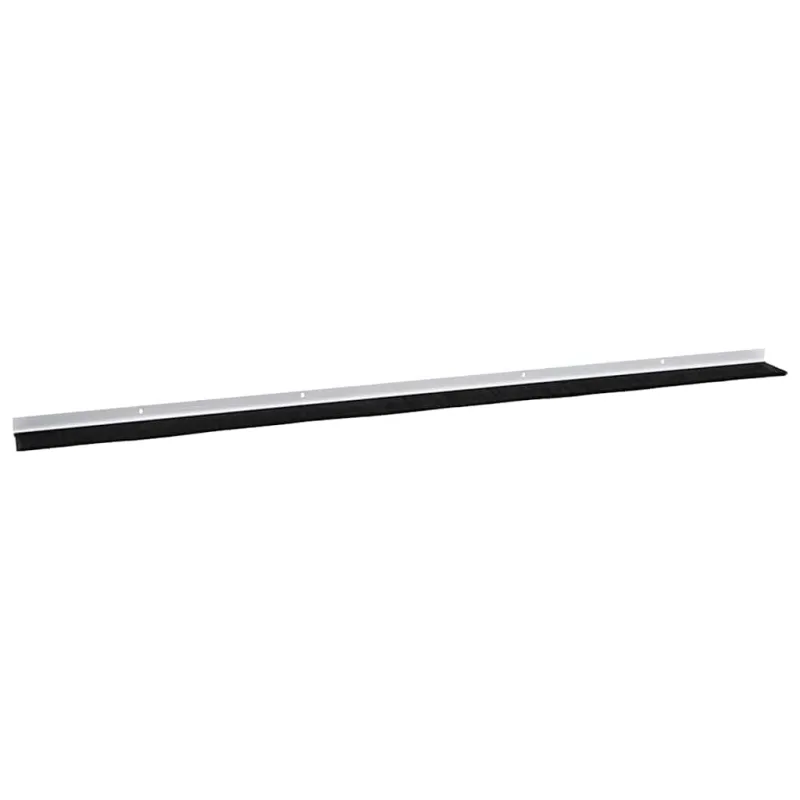 Sukabinamų durų šepetėlių sandarikliai 2 pcs Balta 100 cm