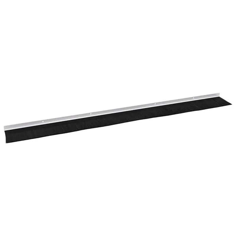 Sukabinamų durų šepetėlių sandarikliai 6 pcs Balta 100 cm