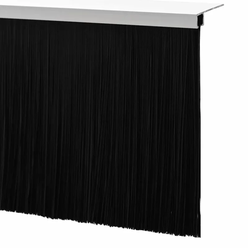 Sukabinamų durų šepetėlių sandarikliai 6 pcs Balta 100 cm