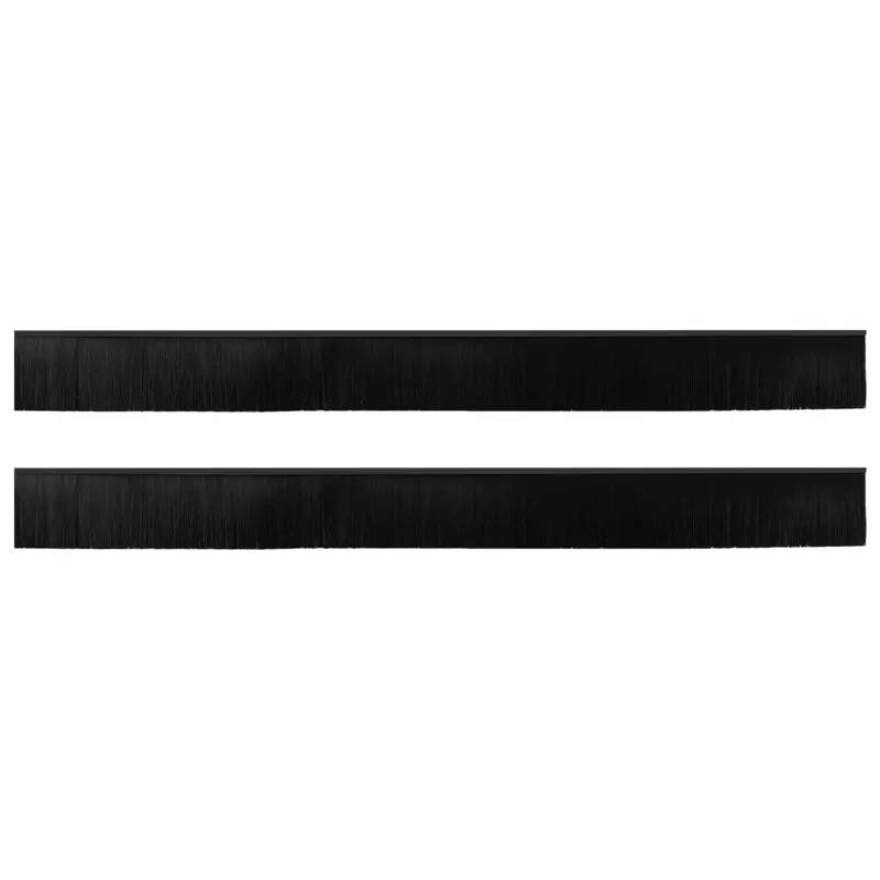 Savarankiškai klijuojami durų šepetėlių sandarikliai 2 pcs