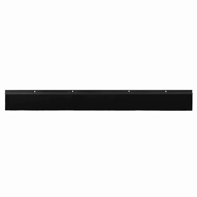 Sukabinamų durų šepetėlių sandarikliai 6 pcs Juoda 100 cm