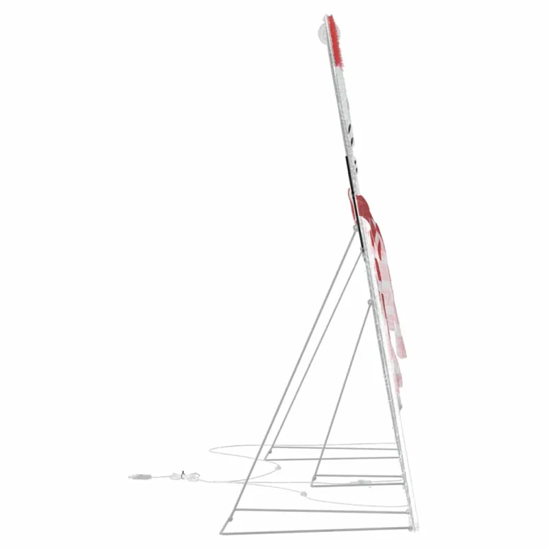 Apšviestas sniego senis šeimai 3 pcs Šilta balta Poliesteris