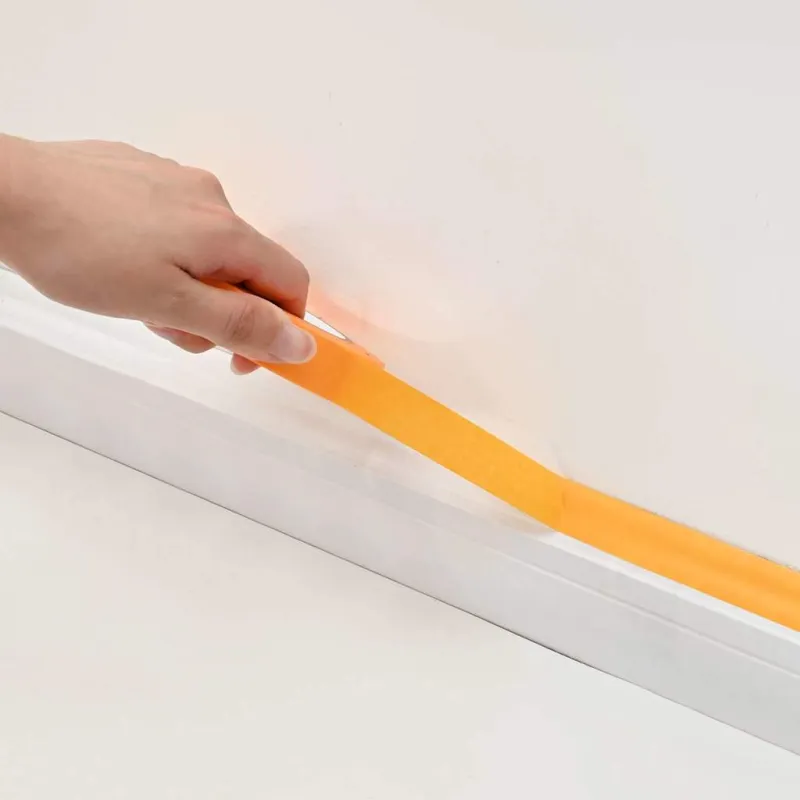 Dažytojo maskavimo juostos 6 pcs Geltona 25mm x 50m Popierius