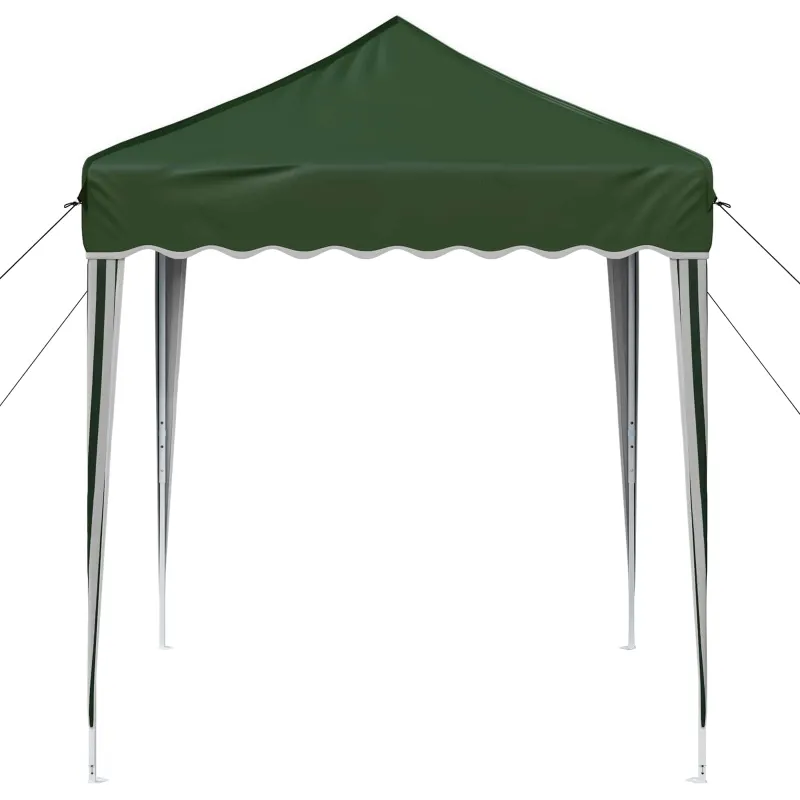 Pop-up šventinis palapinė 195 x 195 x 245 cm Žalia
