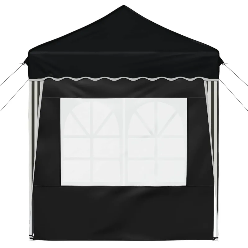 Pop-up šventinis palapinė 195 x 195 x 245 cm Antracito