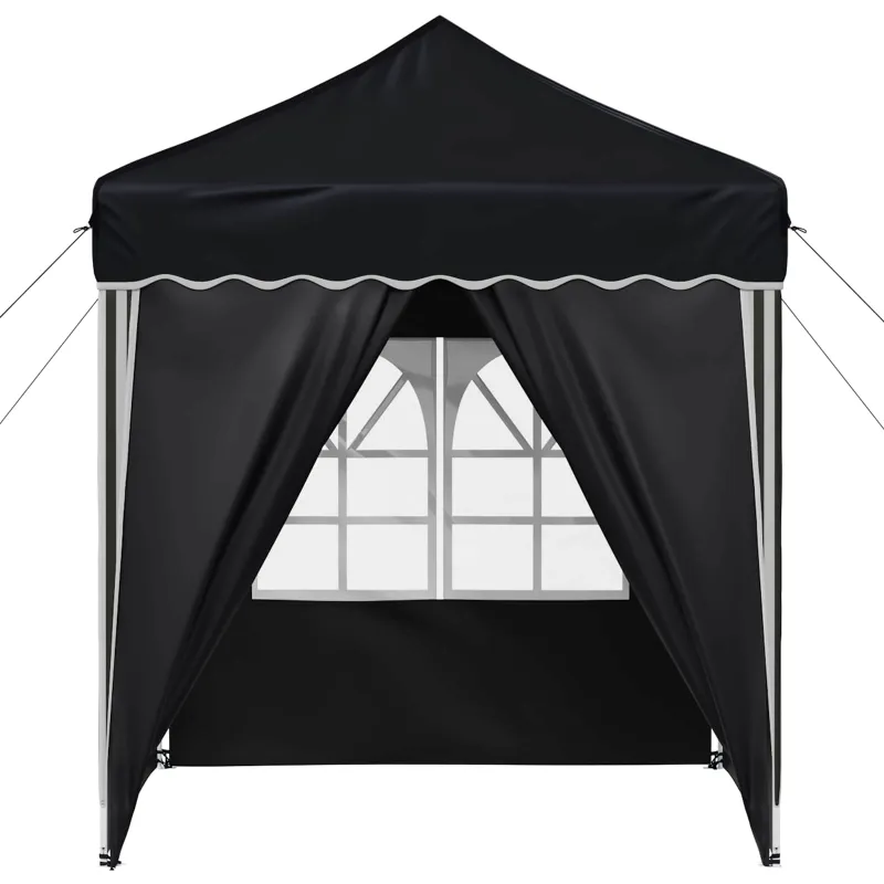 Pop-up šventinis palapinė 195 x 195 x 245 cm Antracito