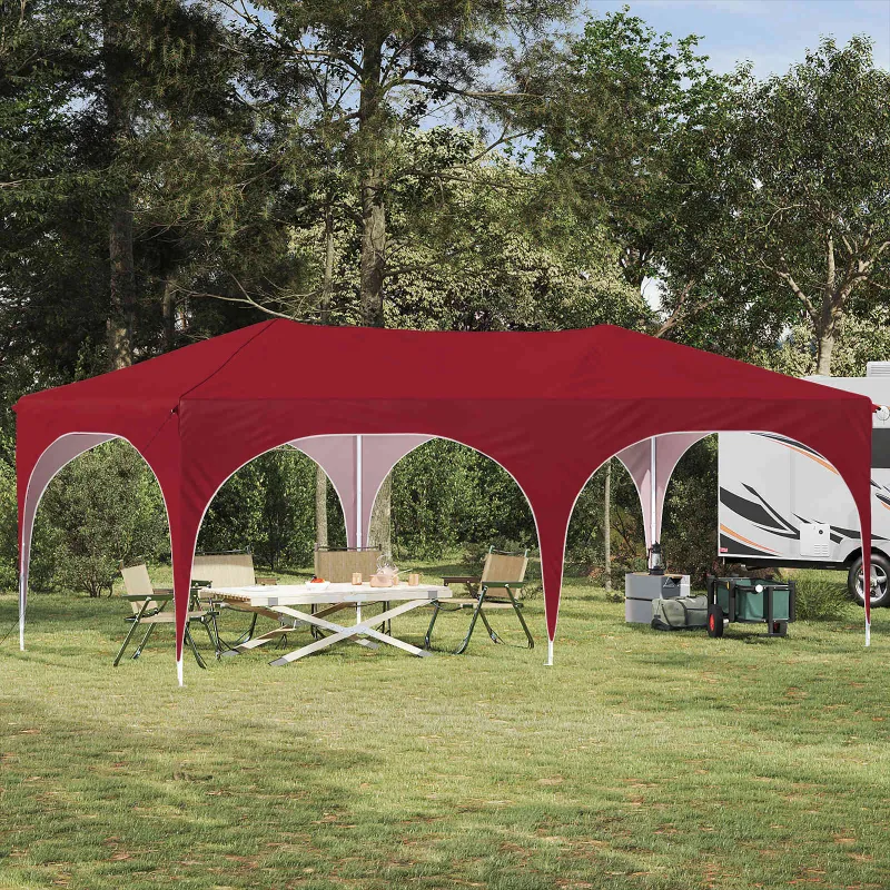 Pop-up šventinis palapinė 575 x 288 x 245 cm Vyšninė