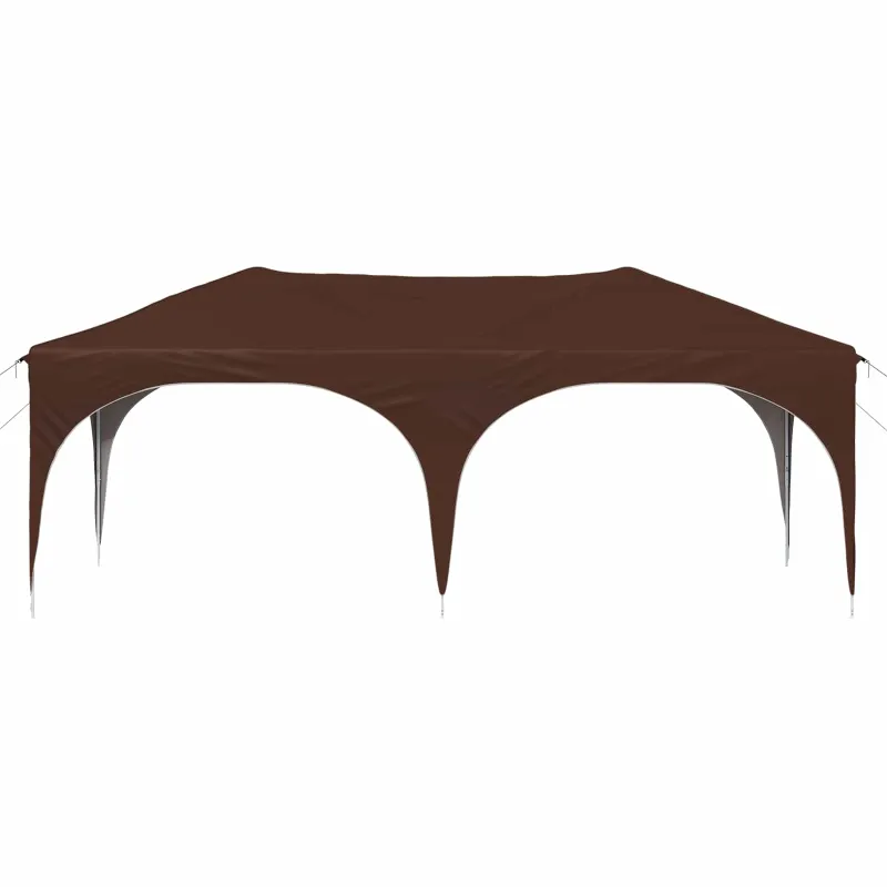 Pop-up šventinis palapinė 575 x 288 x 245 cm Ruda