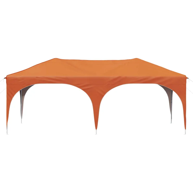 Pop-up šventinis palapinė 575 x 288 x 245 cm Oranžinė