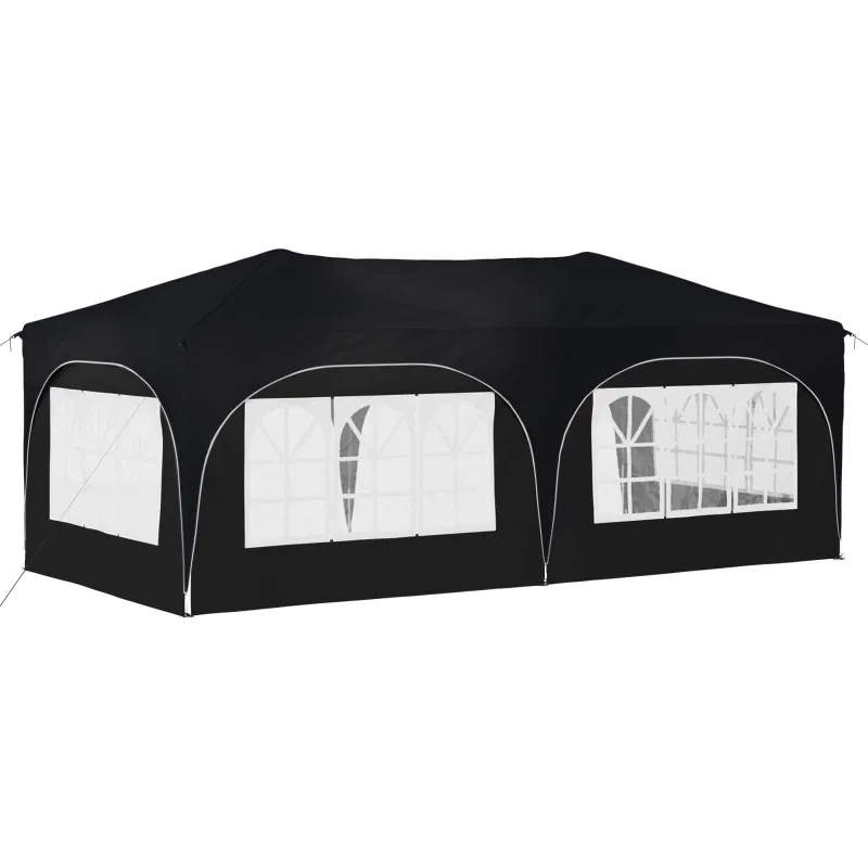 Pop-up šventinis palapinė 575 x 288 x 245 cm Antracito