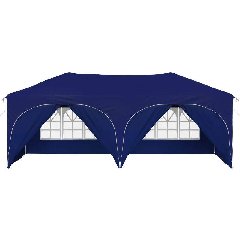 Pop-up šventinis palapinė 575 x 288 x 245 cm Mėlyna
