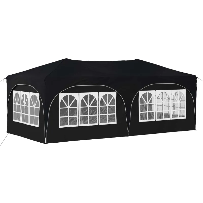 Pop-up šventinis palapinė 575 x 288 x 245 cm Antracito
