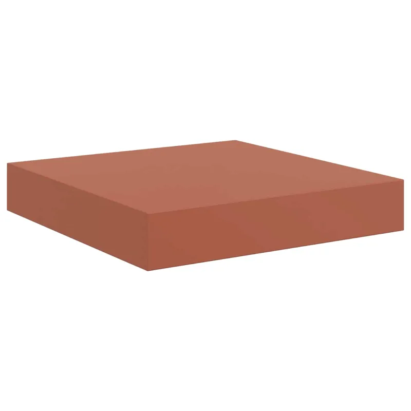 Sieninė lentyna 4 pcs Raudona 23 x 23,5 x 4 cm Apdirbta mediena