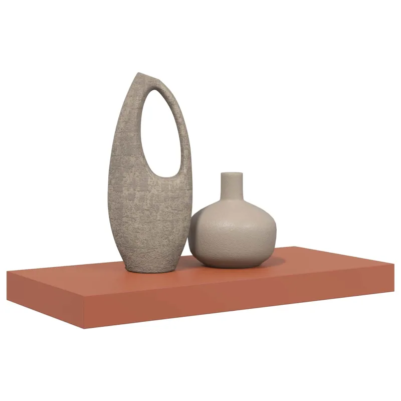 Sieninė lentyna Raudona 50 x 23 x 4 cm Apdirbta mediena