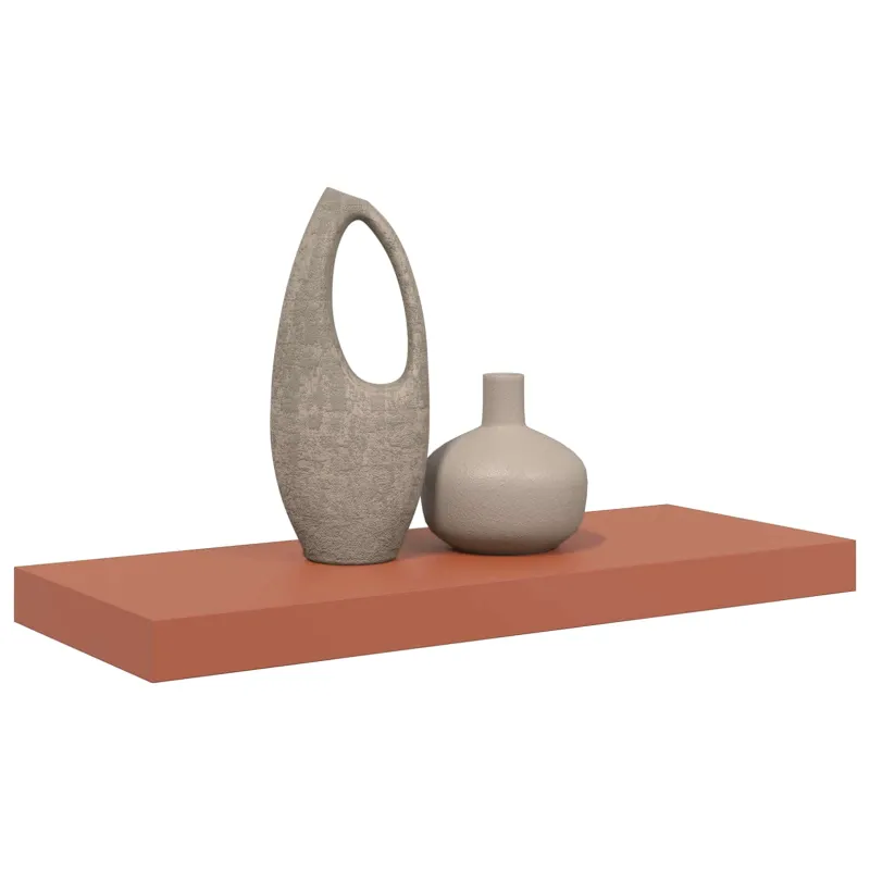 Sieninė lentyna Raudona 60 x 23 x 4 cm Apdirbta mediena