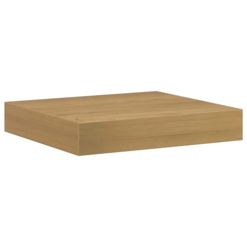 Sieninė lentyna 2 pcs Ruda 23 x 23,5 x 4 cm Apdirbta mediena