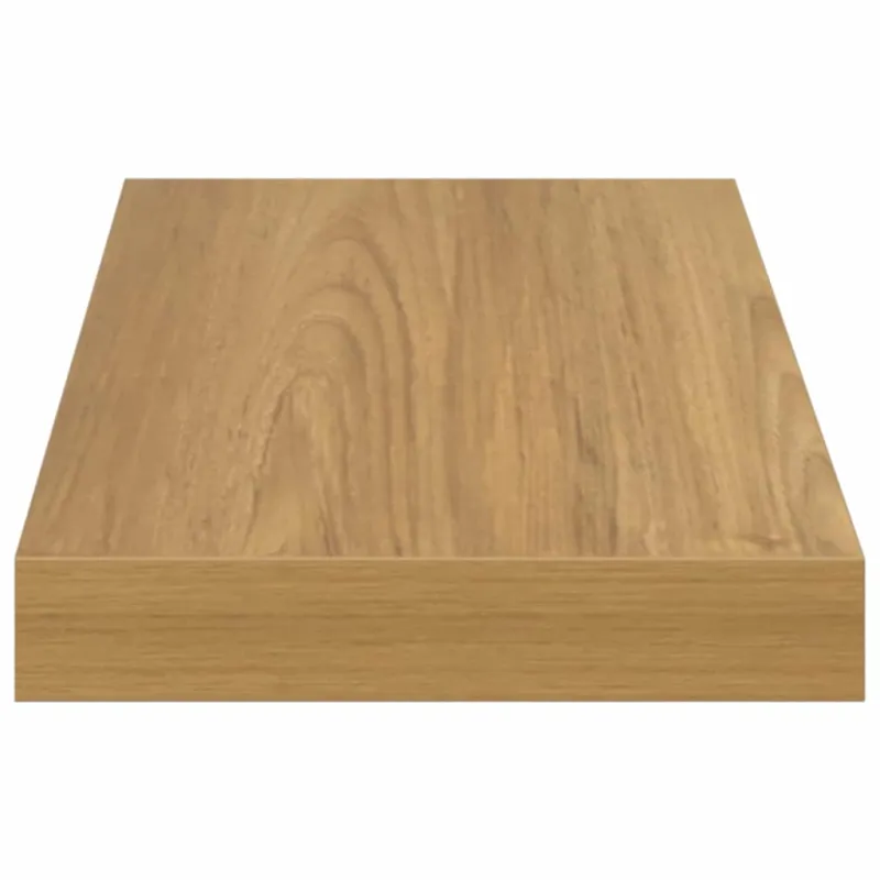 Sieninė lentyna 2 pcs Ruda 50 x 23 x 4 cm Apdirbta mediena