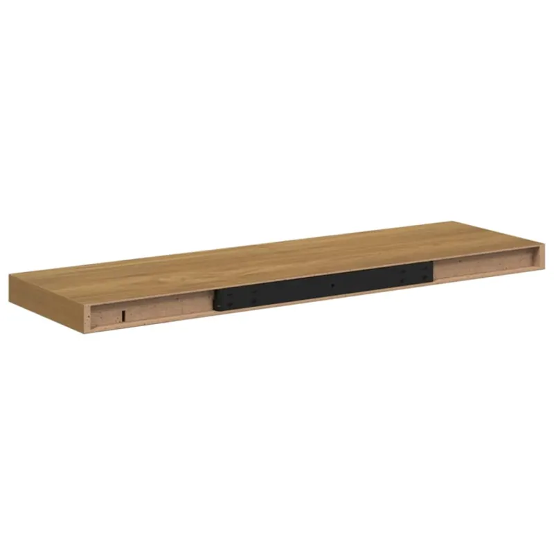 Sieninė lentyna 4 pcs Ruda 90 x 23,5 x 4 cm Apdirbta mediena