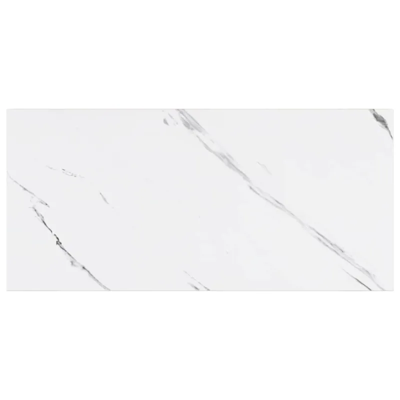 Sieninė lentyna 4 pcs Balti marmuro 50 x 23,5 x 4 cm