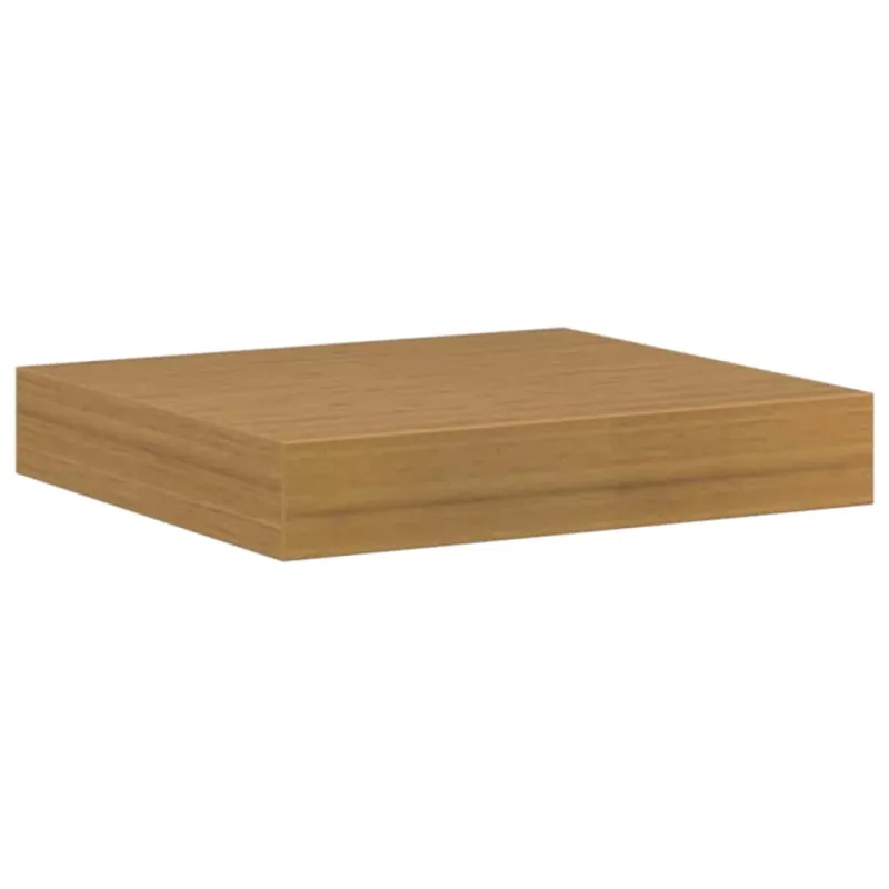 Sieninė lentyna 2 pcs Smėlio 23 x 23,5 x 4 cm Apdirbta mediena