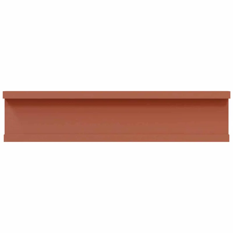 Sieninė lentyna 2 pcs Raudona 40 x 9 x 3 cm Apdirbta mediena