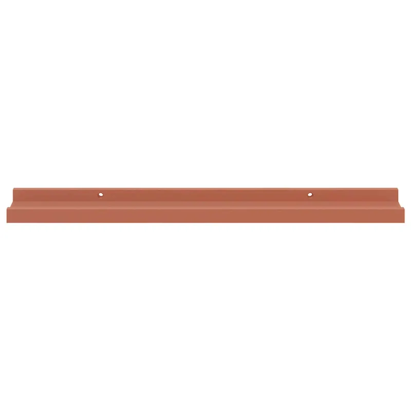 Sieninė lentyna 2 pcs Raudona 60 x 9 x 3 cm Apdirbta mediena