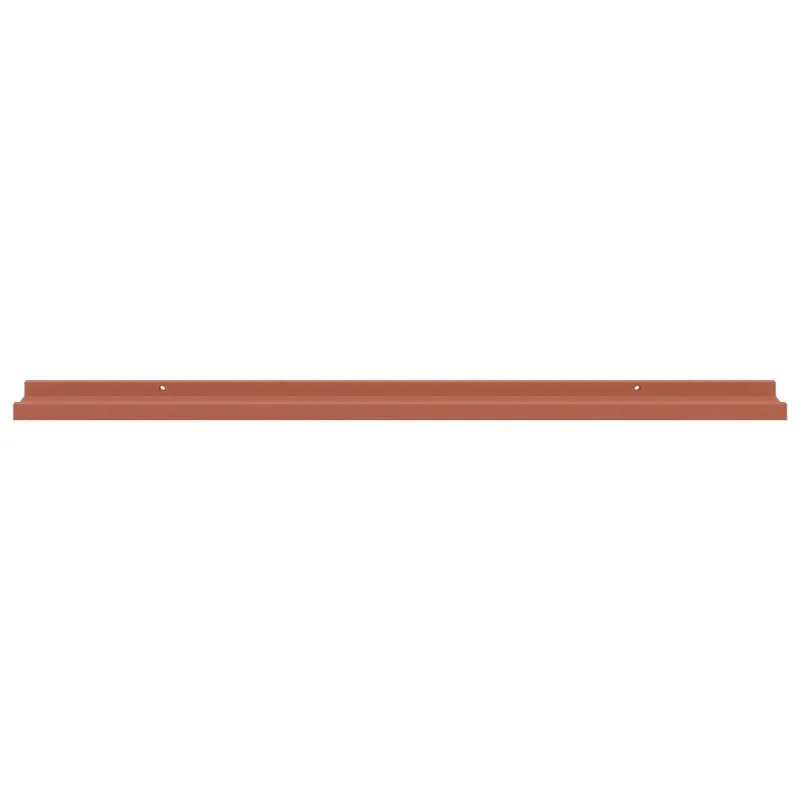 Sieninė lentyna 2 pcs Raudona 100 x 9 x 3 cm Apdirbta mediena