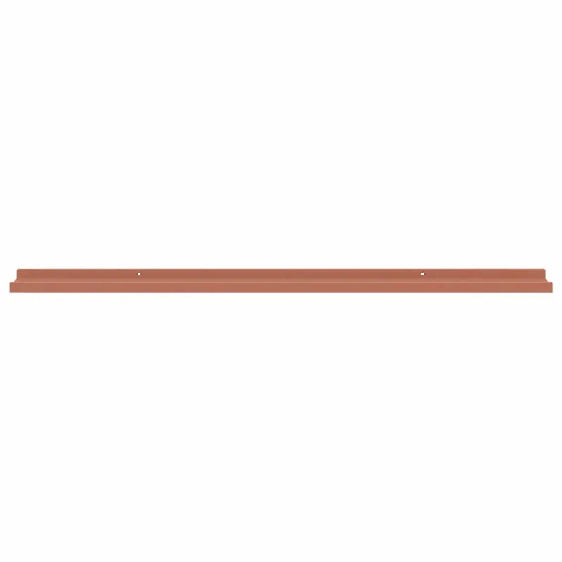 Sieninė lentyna 2 pcs Raudona 115 x 9 x 3 cm Apdirbta mediena