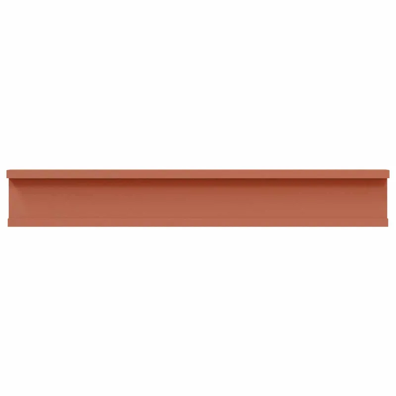 Sieninė lentyna 4 pcs Raudona 60 x 9 x 3 cm Apdirbta mediena
