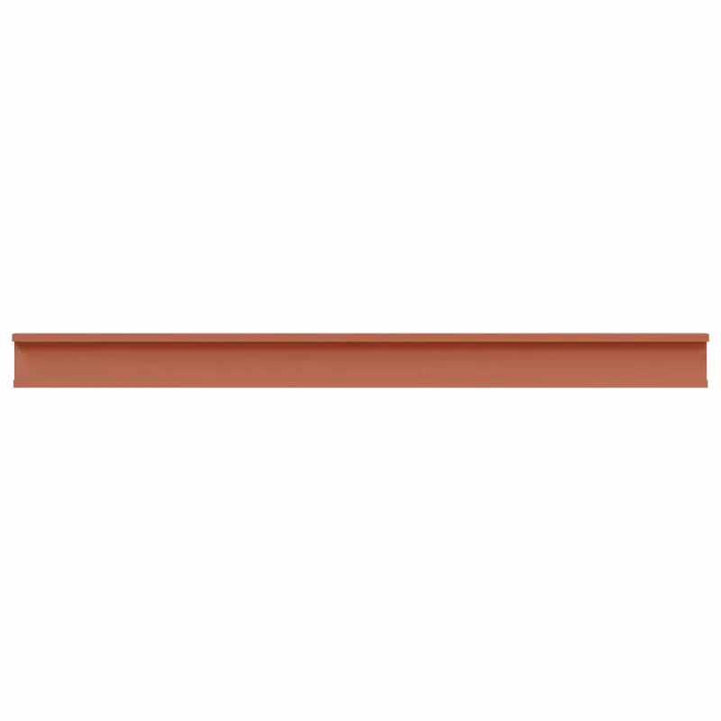 Sieninė lentyna 4 pcs Raudona 115 x 9 x 3 cm Apdirbta mediena