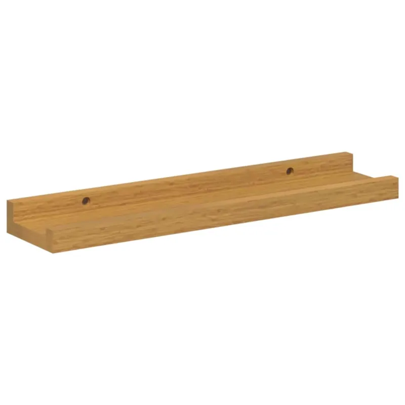 Sieninė lentyna 2 pcs Smėlio 40 x 9 x 3 cm Apdirbta mediena