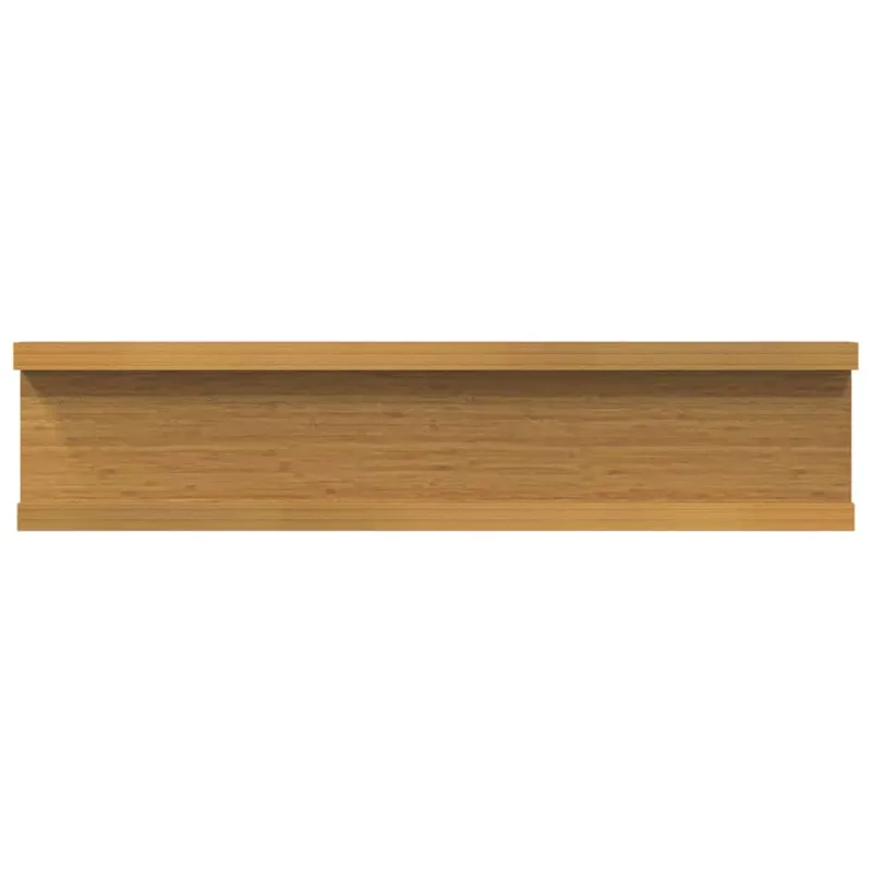 Sieninė lentyna 2 pcs Smėlio 40 x 9 x 3 cm Apdirbta mediena