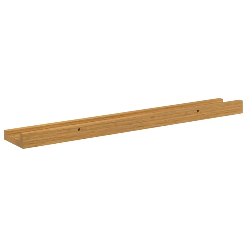 Sieninė lentyna 4 pcs Smėlio 60 x 9 x 3 cm Apdirbta mediena