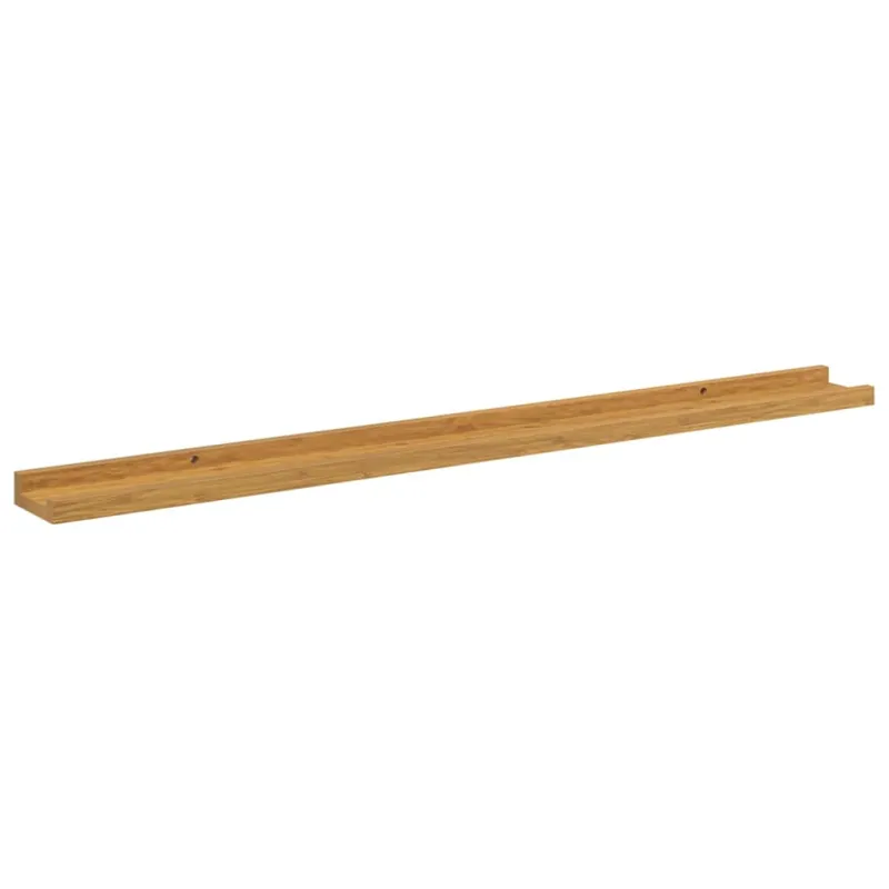 Sieninė lentyna 4 pcs Smėlio 100 x 9 x 3 cm Apdirbta mediena
